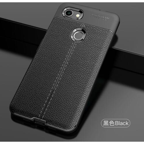 Wolfsay Soft TPU Case For Google Pixel 3A XL Case Leather Texture Silicone Phone Cover For Google Pixel 3A XL G020C G020G G020F