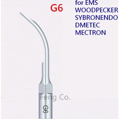 G6 Ultrasonic Scaler Tips Endo Perio Dental Scaling Fit EMS Woodpecker Handpiece Dentistry Instrument