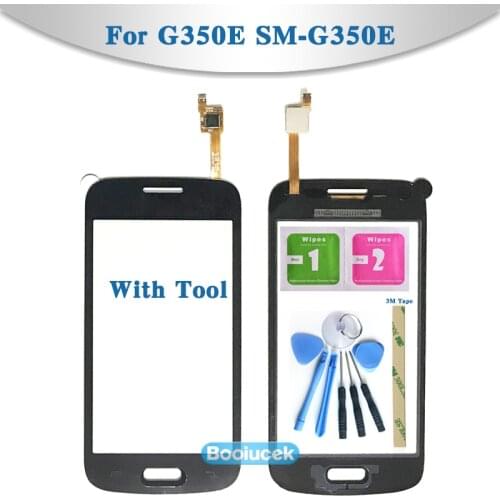 4.3" For Samsung Galaxy DUOS Star Advance G350E SM-G350E Touch Screen Digitizer Sensor Outer Glass Lens Panel Black White
