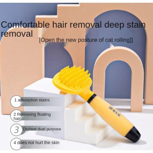 Pet Grooming Brush Dog Brushes Cat Bathing Brushes Silicone Massage Scrubbing Dog Supplies Cleaning Supplies