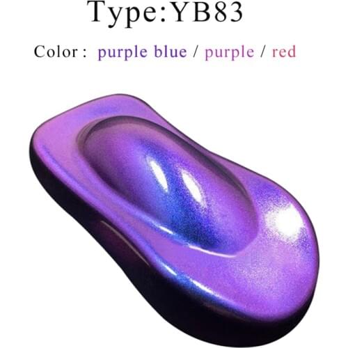 YB83 Chameleon Pigments Powder Coating Dye for Automotive Paint Decoration Arts Nail Plastic 10g Painting Supplies Acrylic Paint