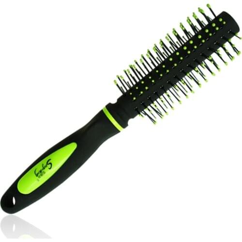 Green Round Hair Brushes Singirking Brand Round Shape Comb Short Hair Blow Drying Tools
