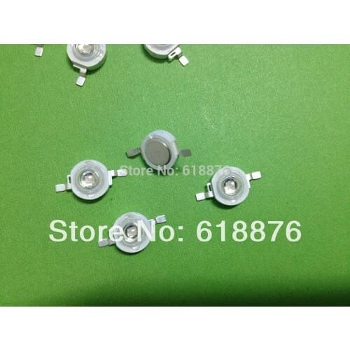 20pcs 1W blue led 450-460nm 3.0-3.4v 350mA light emitting diode