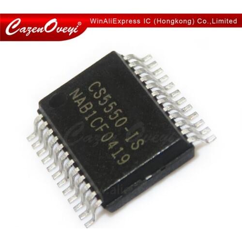 5pcs/lot CS5550 CS5550-ISZ SSOP-24 In Stock