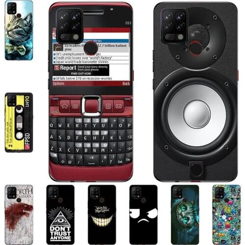 For Tecno Pova 2020 / Pova 2 2021 Phone Cases Soft TPU Mobile Cover Cute Fashion Cartoon Painted Shell Bag