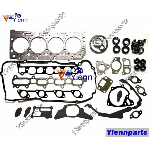 For Mitsubishi 4D56T-DI 4D56U Overhaul Head Gasket Set 1000A407 L200 4D56 16Valves Direct injection Engine Parts