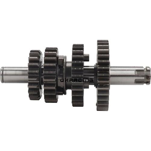ZS 150cc 155cc Transmission Gear Box Counter Shaft Kit For ZongShen ZS 1P60YMJ W150 155Z Engine Dirt Pit Bike BSE KAYO SSR
