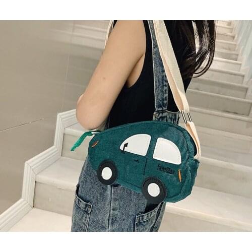 Creative toy car shoulders bag for kids Cool bag High fashion storage bag