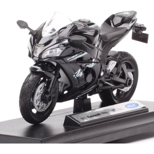 1:18 Scale mini Kawasaki NINJA ZX10-RR Racing Motorcycle Diecasts Toy Vehicles Model Sports Bike Xmas Birthday Gift Home Deco