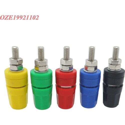 M4x36 Copper Terminal Suitable for 4mm banana plugs, spade terminals or bare wire 20A 36MM Length