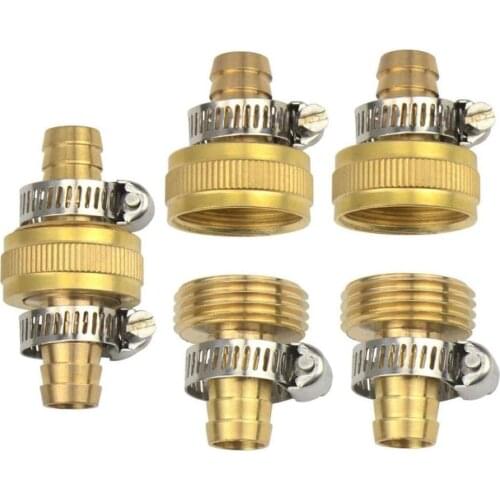 Hose Barb Tail 12mm Brass Pipe Fitting 1/2 Inch Male Connector Joint Copper Coupler Adapter Garden supplies accessories parts