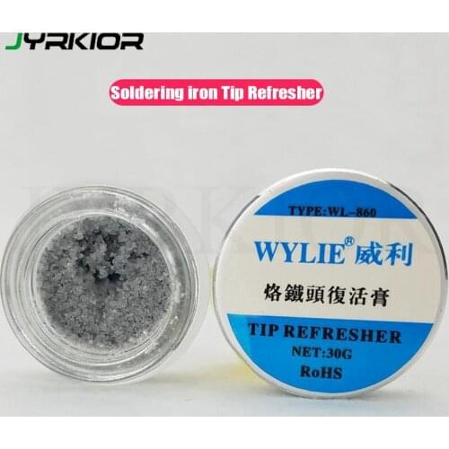 Jyrkior WL-860 30g Solder Iron Tip Refresher Cream Cleansing/Refreshing Oxidized Solder Iron Tip Repair Tools