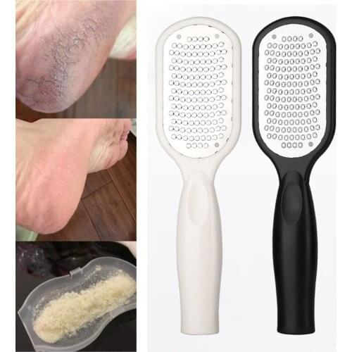 2 Pcs Foot File For pedicure Stainless Pedicure Tools Dead dead skin remover for feet Blade Replaceable foot care brush Callus