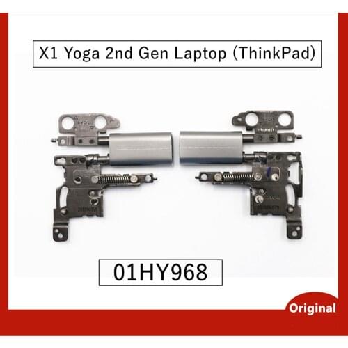 2017 For Lenovo ThinkPad X1 Yoga 2nd Gen 20jd 20je 20jf LCD Hinge Left Right Axis Shaft 01HY968 Not fit OLED Screen
