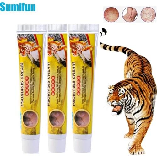 Sumifun 1/2/5Pcs Psoriasis Cream Chinese Dermatitis Eczema Ointment Pruritus Dermatitis Ointment Herbal Anti-Itching Cream
