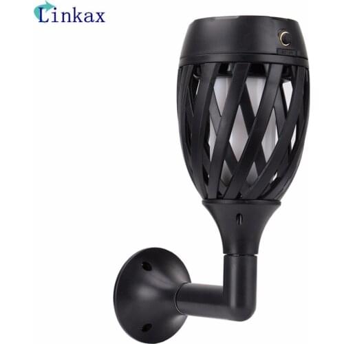 96 LED Flame Flickering Lawn Lamp Led Dancing Flame Light Solar Outdoor Waterproof Wall Light Decor Lamp Solar Light