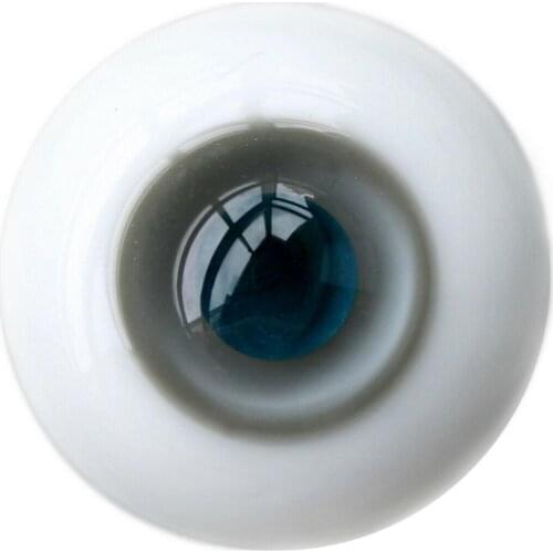[wamami] 18mm Gray Glass Eyes Eyeball BJD Doll Dollfie Reborn Making Crafts