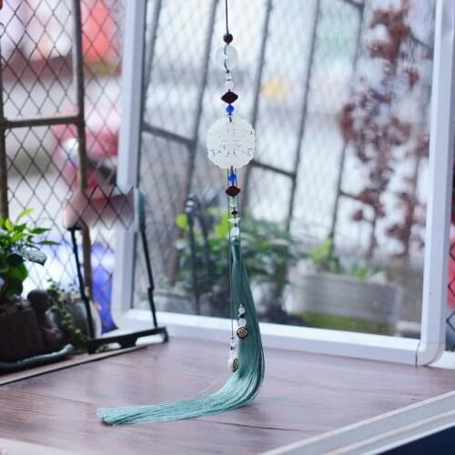 1pcs Ancient Style Grandmaster of Demonic Cultivation Lan Wangji Hanfu Tassel Waist Pendant Cosplay Prop Decor Women Men Gift