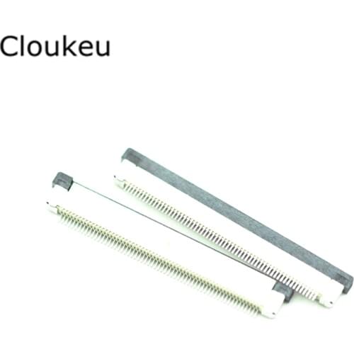 10Pcs FPC FFC Connector cable socket 0.5MM 60Pin Drawer type Top contact