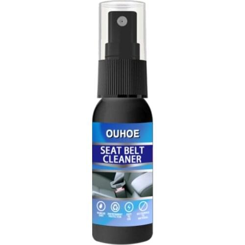 30ml Car Interior Cleaning Seat Belt Cleaner Leather Flannel Woven Fabric Water-free Cleaning Agent Auto Cleaning Tool For Bmw