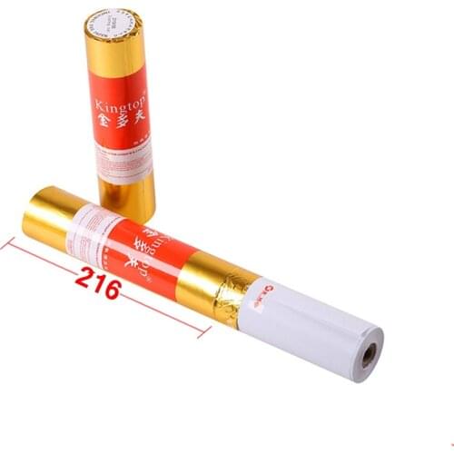 5 Roll/LOT Thermal fax paper A4 216mm X 16meter Thermal fax machine paper 55g coated paper Packing 210mm x 45mm dia