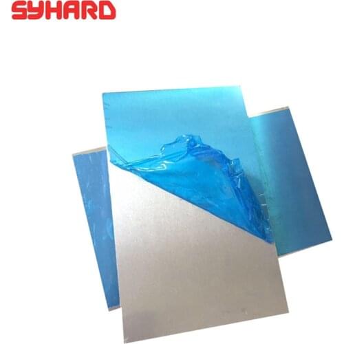 2pcs/lot Thickness2/3/5/4mm 6061 Aluminium Sheet 100x100 150x200 200x200 250x300 300x300 100x100mm