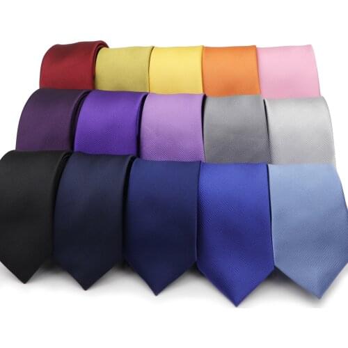 Tie For Men Formal Skinny Size Neckties Classic Mens Solid Colorful Wedding Ties 2.5inch Groom Gentleman Narrow gravata