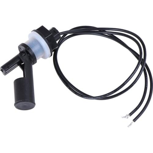 1pcs Tank Pool Horizontal Water Level Switch Liquid Level Sensor Liquid PP Plastic Ball Float Switch