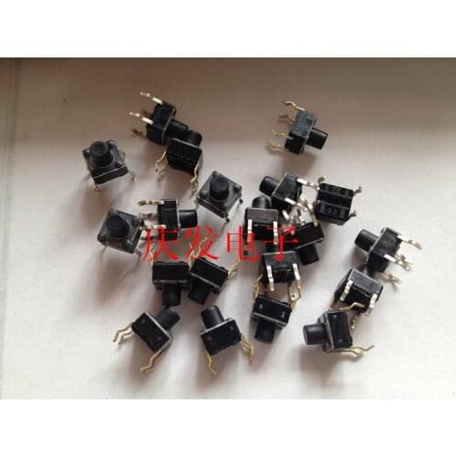 Import Korea Plastic face 6X6X7MM Touch switch Key switch 6*6*7mm Original package Spot
