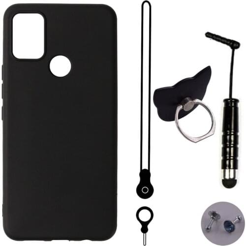 ITien TPU Silicone Protect Cover Phone Case For Ulefone Armor 11 5G Note 10 11P Lanyard Ring Pen Gel Shell Etui Skin