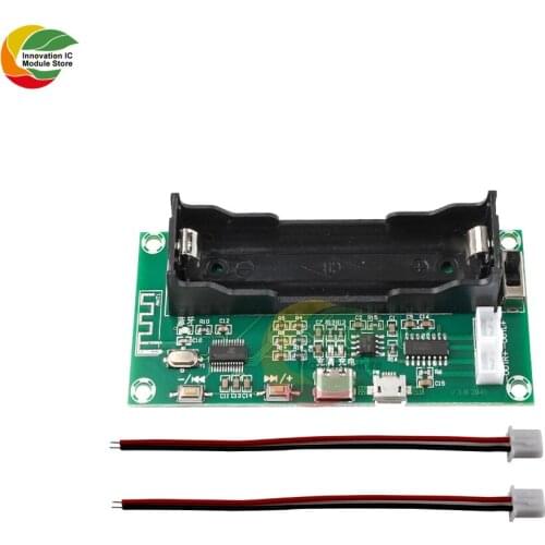 PAM8403 Bluetooth 5.0 Amplifier Board Dual Channel 3Wx2 Stereo Digital Audio Amplifier Module 18650 Battery Power Supply