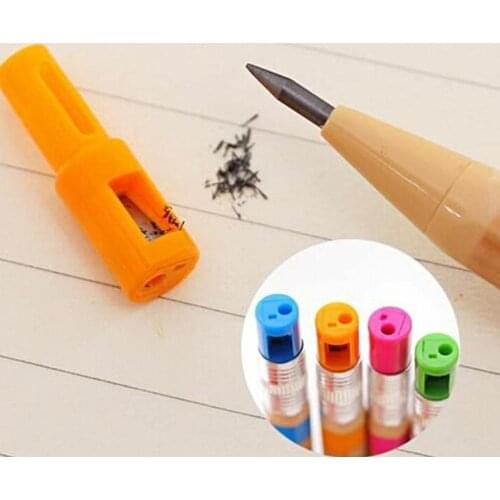 1PC Mechanical Pencil 2.0 mm Lead Refill can add pencil refills 4 random Automatic Pencil colors V9L9