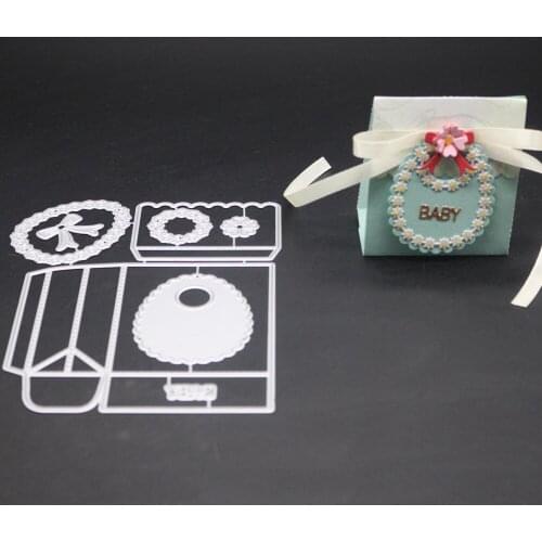 YINISE SCRAPBOOK Metal Cutting Dies For Scrapbooking Stencils GIFT BOX BAG DIY PAPER Album Cards Making Embossing Die CUT Cuts