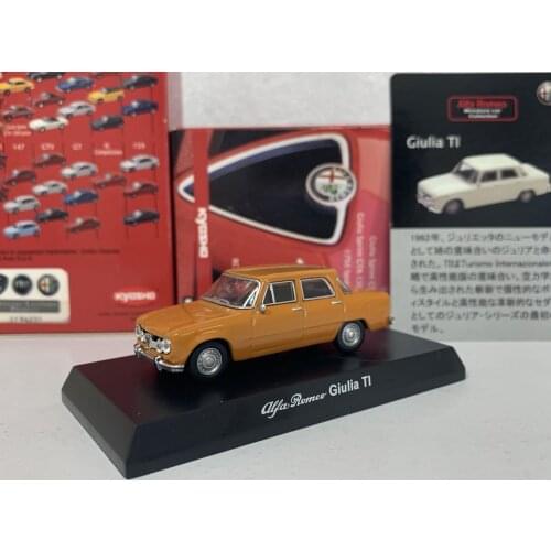 KYOSHO 1/64 Alfa Romeo Giulia Ti Collect die casting alloy trolley model