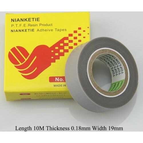 Polytetrafluoroethylene Tape Presser Foot Pastes UL903 NIANKETIE Adheive Tapes Sewing Machine Parts