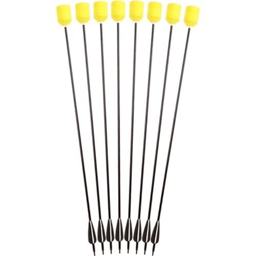 88 * 5cm Outdoor Shooting Sports Entertainment Offensive And Defensive Arrows 8mm Sponge Arrows Fiberglass Arrows Three Colors