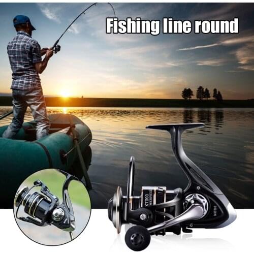 Light Weight Fishing Reel Super Smooth Powerful Fishing Reel Stainless Steel Bearings Spinnings Reel Molinete De Pesca