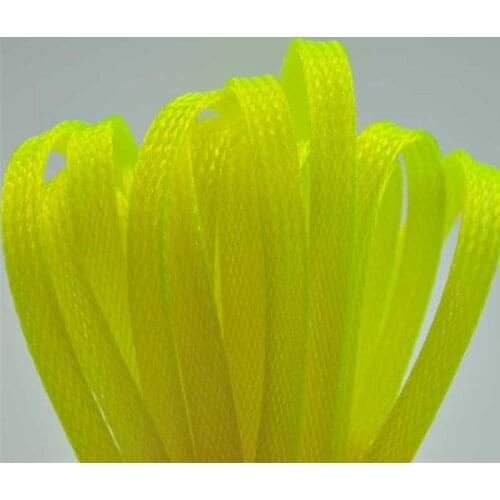 High Quality 10M/Roll 3\5\10mm Colorful Three Wire Encryption Expandable Braided Tube Mesh Woven PET Braided Tube Cable Sleeve