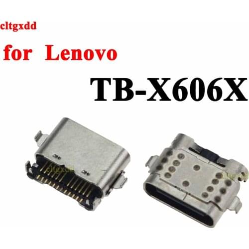 Cltgxdd 2X Micro USB Type C Connector for Lenovo M10 TB-X606X X606F Tablet Charging Dock