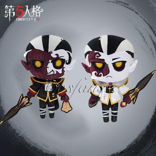 2020 Game Identity V Attendent Pet Baby Wu Chang Xie BiAn Fan Wujiu Cosplay Plush Doll Official Toy Change suit Dolls Gifts
