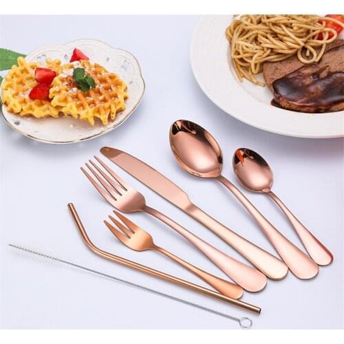 24pcs Christmas Gift Box Stainless Steel Tableware Set Knife Fork Spoon Luxury Cutlery Set Gift Box Flatware Dishwasher Safe