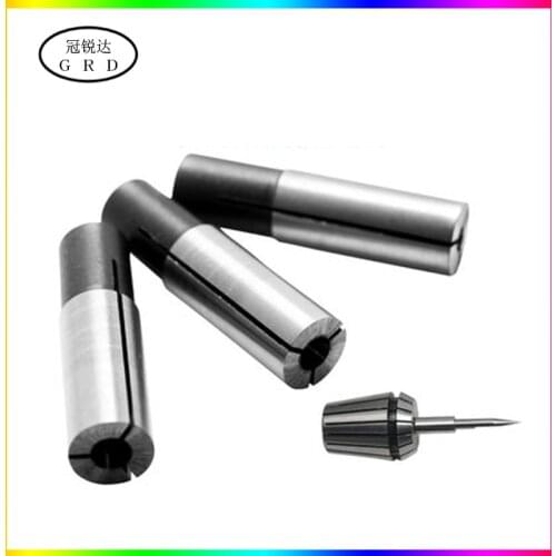 6mm 12mm 3.175mm high precision chuck nc adapters for engraving tools, drill bits and nc engraving machine parts
