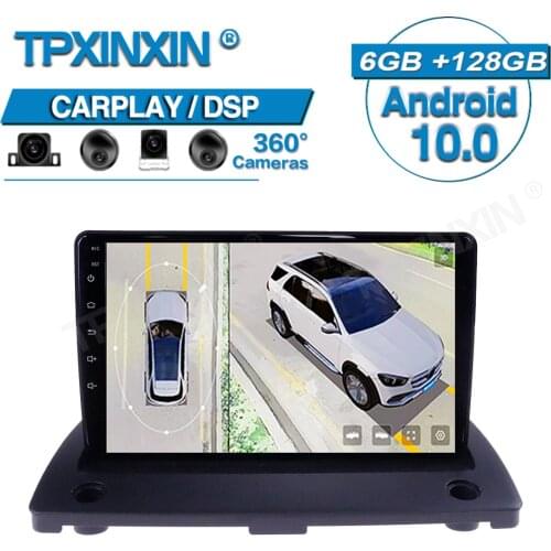 Wireless Carplay For Volvo XC90 2004-2014 360 HD Auto Surround View Camera Car Multimedia Player Stereo Radio GPS Navigation