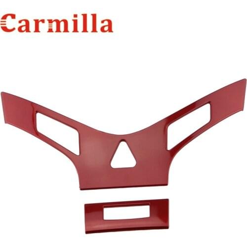 Carmilla Center console panel Air conditioning vent sequins stickers case for chevrolet chevy cruze sedan hatchback accessories