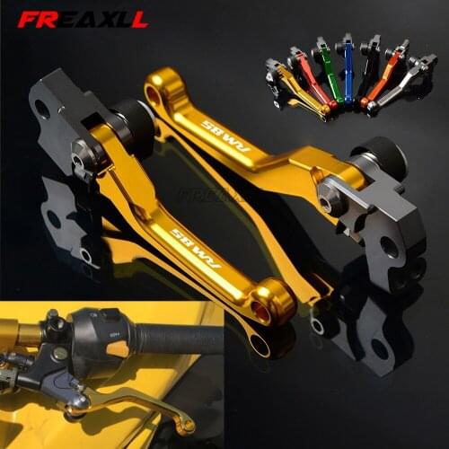 For Suzuki RM85 RM 85 2005 2006 2007 2008 2009 2010 2011-2017 2015 2016 Handle Levers Motorcycle CNC Pivot Brake Clutch Levers