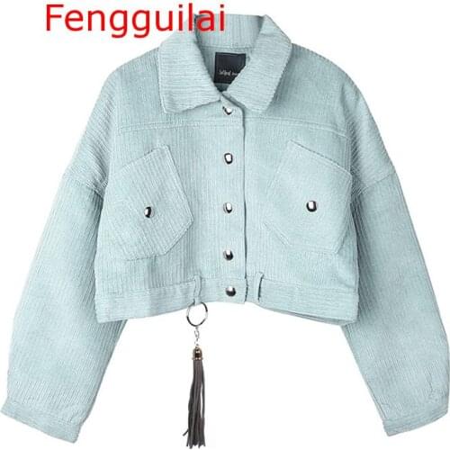 Fengguilai Women's Blue Jackets