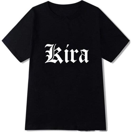 Death Note Logo Shirt T-shirt Short Sleeve Anime Relaxed Top Tee