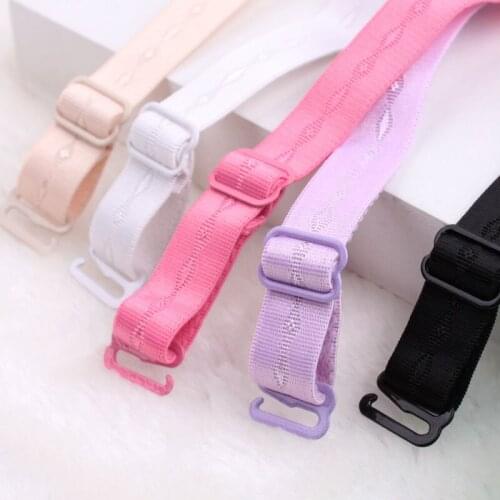 Multi-Color Straps For Bra Hooks Bra Strap Elastic Underwear Accessories For Sexy Women Polyester Fabric