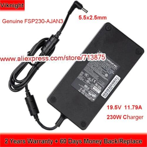 Genuine FSP230-AJAN3 230W Charger 19.5V 11.79A AC Adapter for INTEL NUC8I7HVK NUC8I7 BAREBONE MINI ITX PC