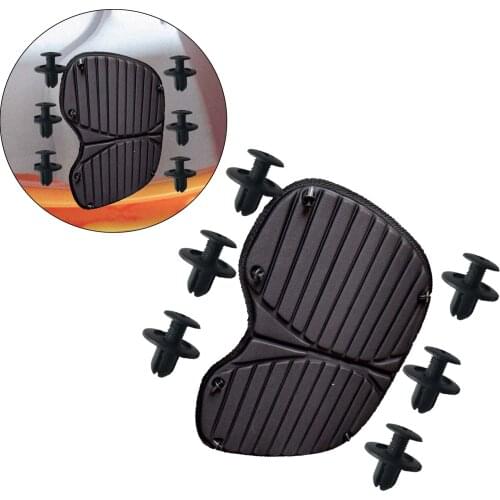 Kayak Seat Cushion Canoe Pad Paddling Comfortable Stadium Folding Pads Black